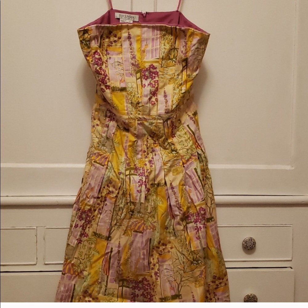 Kay Unger New York Womens Sun dress floral